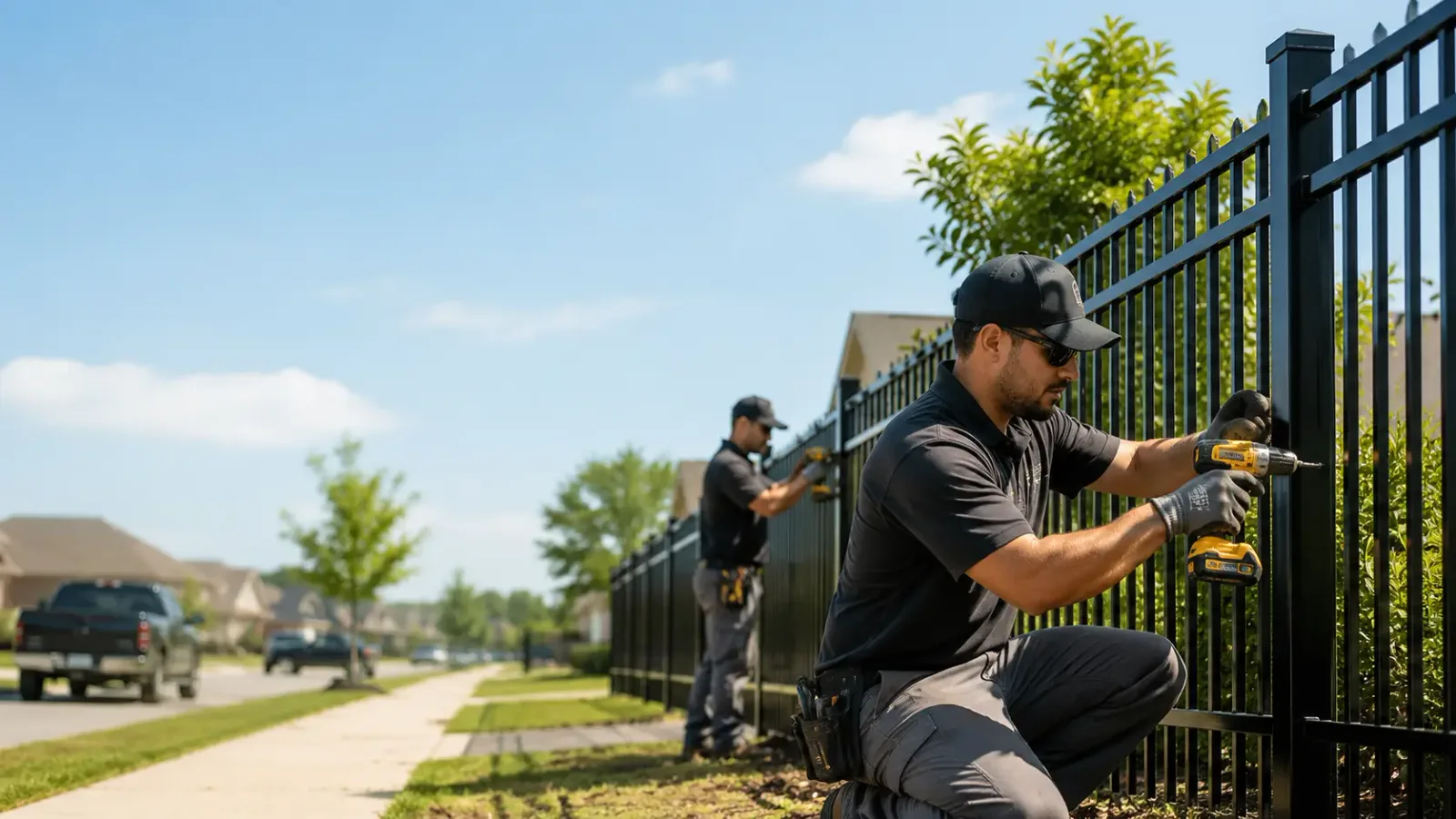 Metal Fence Installation in Larchwood, IA